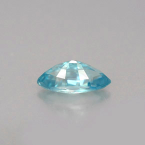 0,72 ctw natürlicher blauer Zirkon, Marquise, VVS