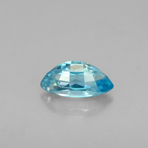 0,78 ctw natürlicher blauer Zirkon, Marquise, VVS