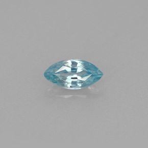 0,59 ctw natürlicher blauer Zirkon, Marquise, VVS-VS