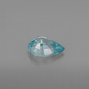1,49 ctw natürlicher blauer Zirkon, Birnenform, VVS