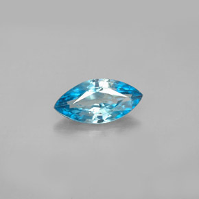 1,41 ctw natürlicher blauer Zirkon, Marquise, VS