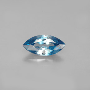 1,49 ctw natürlicher blauer Zirkon, Marquise, VVS-VS