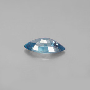 1,49 ctw natürlicher blauer Zirkon, Marquise, VVS-VS