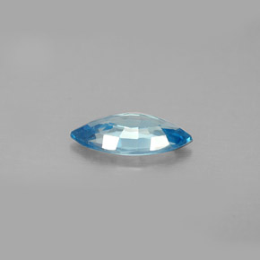 1,31 ctw natürlicher blauer Zirkon, Marquise, VVS-VS
