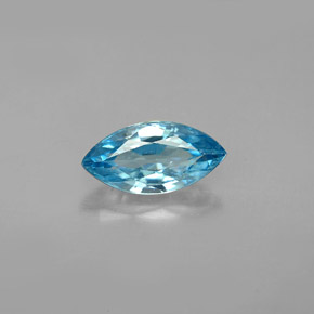 1,68 ctw natürlicher blauer Zirkon, Marquise, VVS-VS