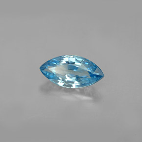 1,68 ctw natürlicher blauer Zirkon, Marquise, VVS-VS