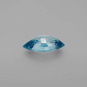 1,51 ctw natürlicher blauer Zirkon, Marquise, VS