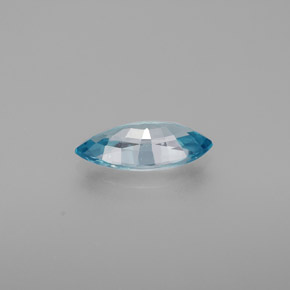 1,38 ctw natürlicher blauer Zirkon, Marquise, VS