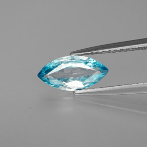 1,17 ctw natürlicher blauer Zirkon, Marquise, VS