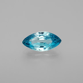 1,52 ctw natürlicher blauer Zirkon, Marquise, VVS-VS