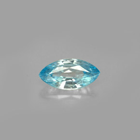 1,49 ctw natürlicher blauer Zirkon, Marquise, VVS-VS