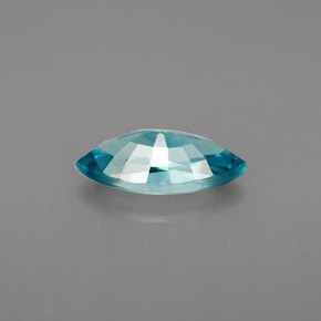 1,51 ctw natürlicher blauer Zirkon, Marquise, VVS
