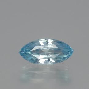 1,86 ctw natürlicher blauer Zirkon, Marquise, VVS