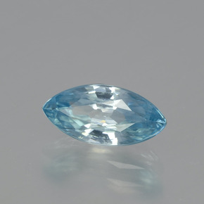 1,86 ctw natürlicher blauer Zirkon, Marquise, VVS