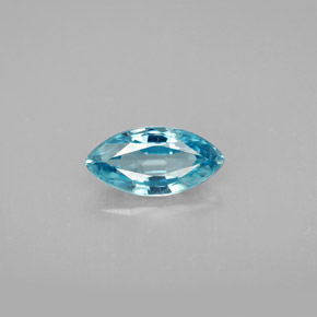 1,83 ctw natürlicher blauer Zirkon, Marquise, VVS