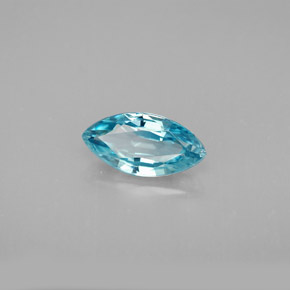 1,83 ctw natürlicher blauer Zirkon, Marquise, VVS