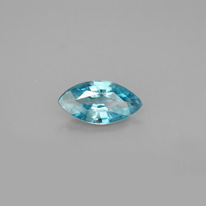 1,24 ctw natürlicher blauer Zirkon, Marquise, VS