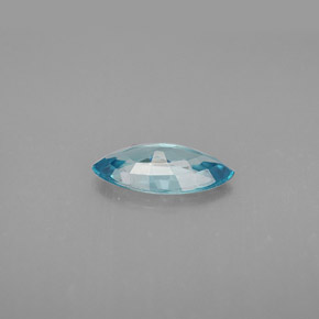 1,33 ctw natürlicher blauer Zirkon, Marquise, VVS-VS
