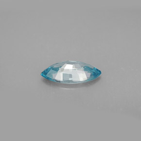 1,36 ctw natürlicher blauer Zirkon, Marquise, VVS