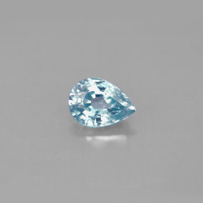 1,19 ctw natürlicher blauer Zirkon, Birnenform, VS