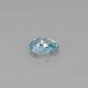1,19 ctw natürlicher blauer Zirkon, Birnenform, VS