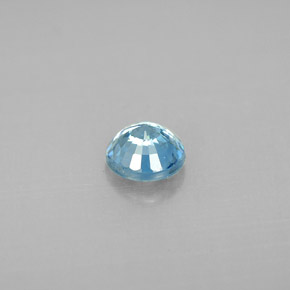 0,97 ctw natürlicher blauer Zirkon, Rundschliff, VS
