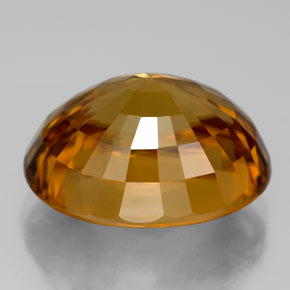 18,67 ctw natürlicher gelber Zirkon, Oval Schliff, VVS