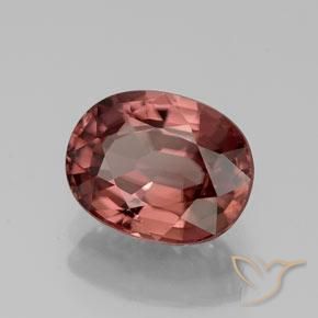 9,17 ctw natürlicher Weinrot Zirkon, Oval, VVS
