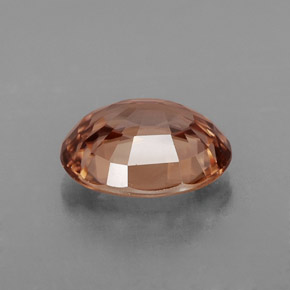 2,88 ctw natürlicher rosafarbener Zirkon, Oval Schliff, VVS