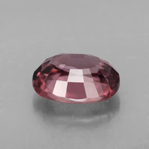 3,09 ctw natürlicher rosafarbener Zirkon, Oval Schliff, IF