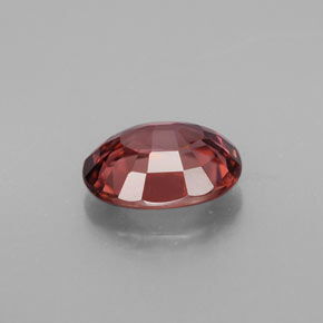 2,84 ctw natürlicher rosafarbener Zirkon, Oval Schliff, VVS