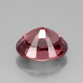 3,22 ctw natürlicher rosafarbener Zirkon, Oval Schliff, VVS