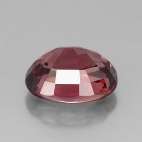 3,35 ctw natürlicher rosafarbener Zirkon, Oval Schliff, VVS