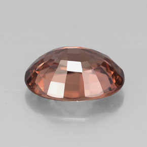 2,69 ctw natürlicher rosafarbener Zirkon, Oval Schliff, VVS