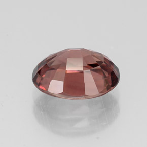 3,04 ctw natürlicher rosafarbener Zirkon, Oval Schliff, VVS