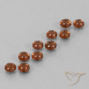6.44 ct natürliche Feuerorange Zirkon-Edelsteine, Runden, Transparent