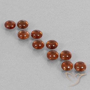 6.64ctw Natürlicher Feuerorange Zirkon, Runden, Transparent, Photo A