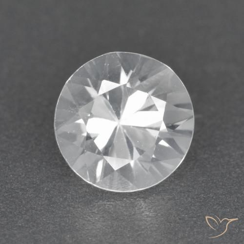 1.52ct Natürlicher Weiß Zirkon, Runden, VVS