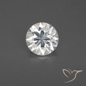1.68ct Natürlicher Weiß Zirkon, Runden, VS