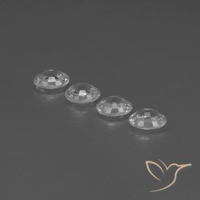5.07 ct natürliche Klares Weiß Zirkon-Edelsteine, Oval, VS