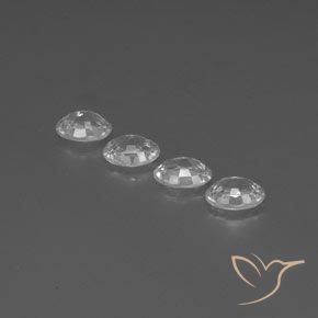 4.89 ct natürliche Klares Weiß Zirkon-Edelsteine, Oval, VVS-VS