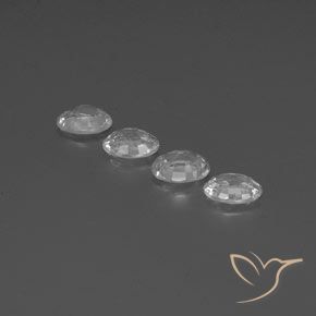 4.68 ct natürliche Klares Weiß Zirkon-Edelsteine, Oval, VVS-VS
