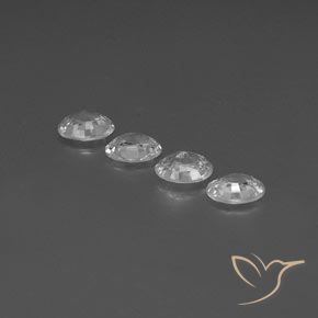 4.61 ct natürliche Klares Weiß Zirkon-Edelsteine, Oval, VVS-VS