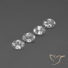 4.79 ct natürliche Klares Weiß Zirkon-Edelsteine, Oval, VS