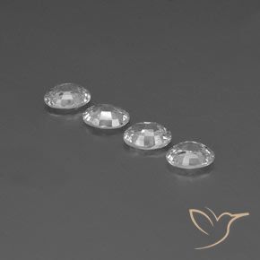 4.79 ct natürliche Klares Weiß Zirkon-Edelsteine, Oval, VS