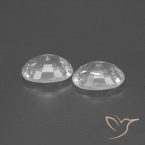 2.59 ct natürliche Klares Weiß Zirkon-Edelsteine, Oval, VS