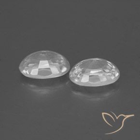 2.69 ct natürliche Weiß Zirkon-Edelsteine, Oval, VS