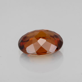 9,17 ctw natürlicher Orange Zirkon, Oval Schliff, VVS