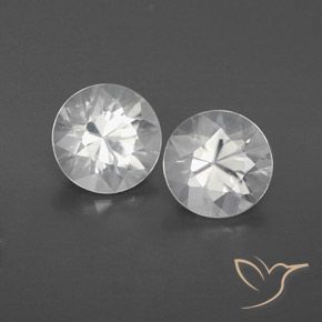2.51 ct natürliche Weiß Zirkon-Edelsteine, Runden, VVS-VS