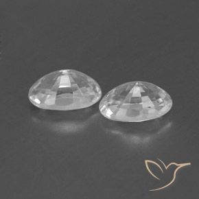 1.64 ct natürliche Klares Weiß Zirkon-Edelsteine, Oval, VVS